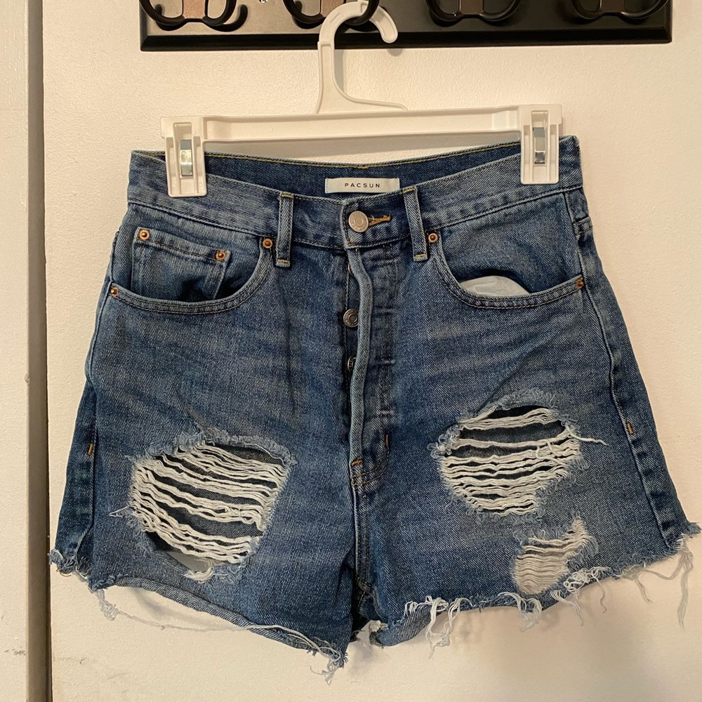 PACSUN Ultra High Rise Vintage Short